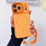Custodia magnetica sottile con cordino per iPhone 17 Pro Max