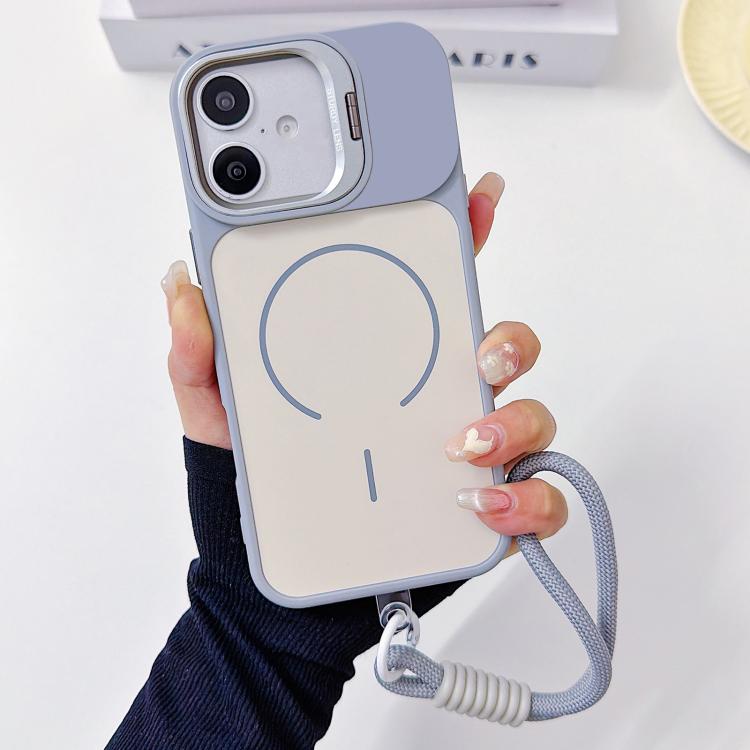Custodia magnetica sottile con cordino per iPhone 17 Pro Max