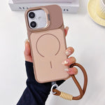 Custodia magnetica sottile con cordino per iPhone 17 Pro Max