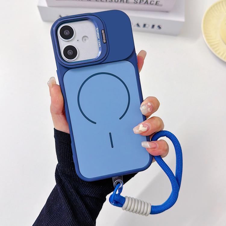 Custodia magnetica sottile con cordino per iPhone 17 Pro Max