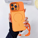 Custodia magnetica sottile con cordino per iPhone 17 Pro Max