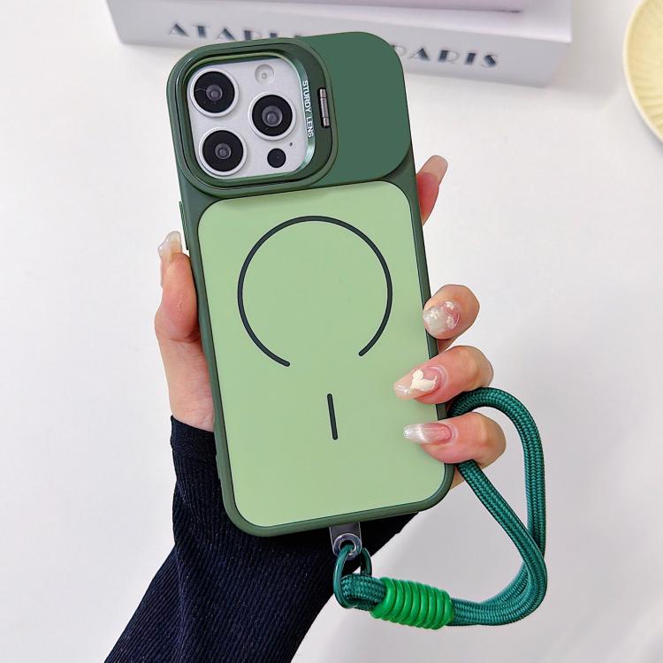 Custodia magnetica sottile con cordino per iPhone 17 Pro Max