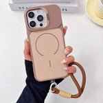 Custodia magnetica sottile con cordino per iPhone 17 Pro Max