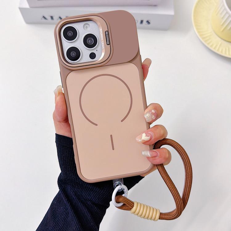 Custodia magnetica sottile con cordino per iPhone 17 Pro Max