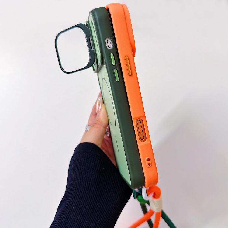 Custodia magnetica sottile con cordino per iPhone 17 Pro Max