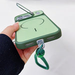 Custodia magnetica sottile con cordino per iPhone 17 Pro Max