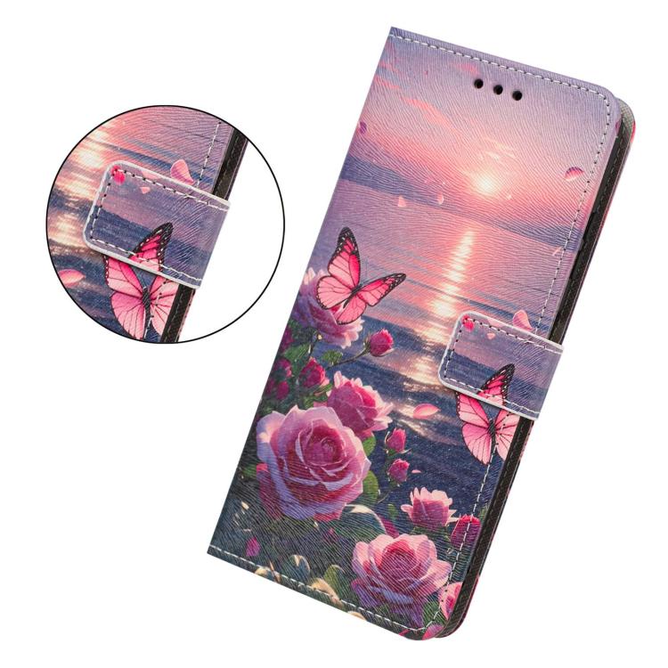 Custodia in ecopelle con motivo dipinto e cinturino per Galaxy Xcover7
