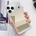 Custodia TPU effetto specchio per iPhone 17 Pro Max