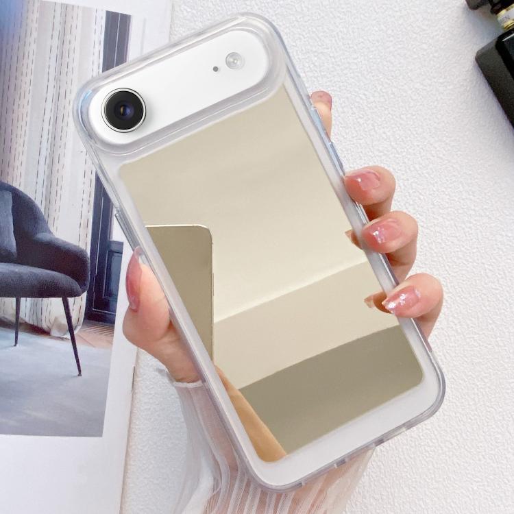 Custodia TPU effetto specchio per iPhone 17 Pro Max