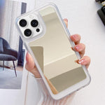 Custodia TPU effetto specchio per iPhone 17 Pro Max