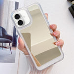 Custodia TPU effetto specchio per iPhone 17 Pro Max