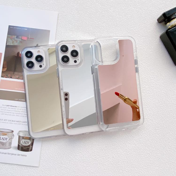 Custodia TPU effetto specchio per iPhone 17 Pro Max