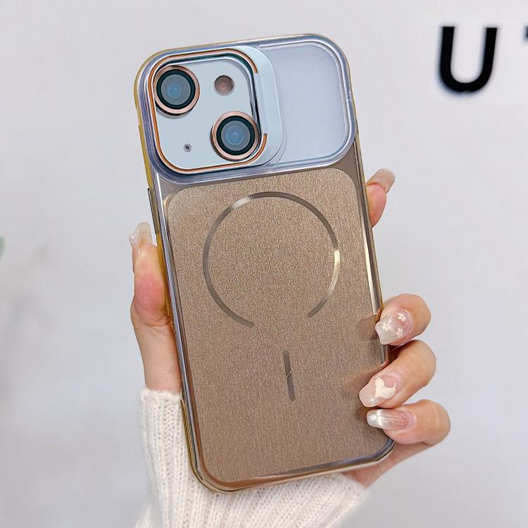 Custodia magnetica iPhone 15 e 14 con supporto obiettivo