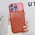 Custodia magnetica con supporto obiettivo per iPhone 14 Pro Max e