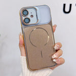Custodia magnetica con supporto obiettivo per iPhone 12 Pro e 11