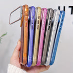 Custodia magnetica con supporto obiettivo per iPhone 16
