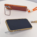 Custodia magnetica spazzolata per iPhone 16 Pro Max