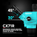 Microscopio stereoscopico trinoculare RF4 RF-CX71R 6.5-65X dal design ergonomico con ampia base in lega di alluminio., RF-CX71R