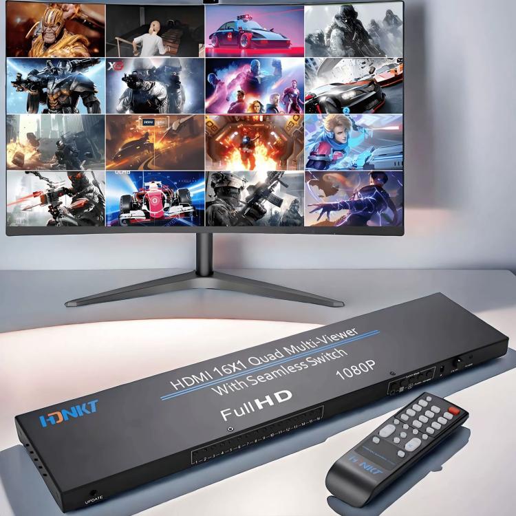 Multi-Viewer HDMI 16 ingressi 1 uscita Full HD 1080P