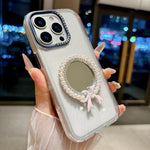 Custodia antiurto con specchio per iPhone 16 Pro