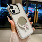 Custodia antiurto con specchio per iPhone 16 Pro