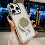 Custodia antiurto con specchio per iPhone 16 Pro