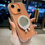 Custodia antiurto con specchio per iPhone 15