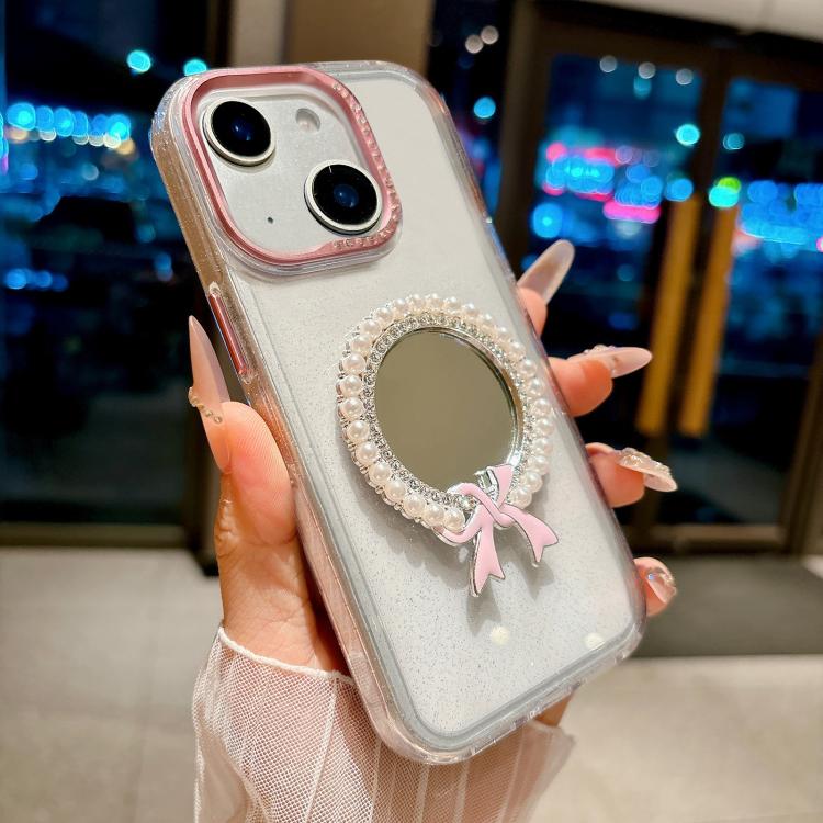 Custodia antiurto con specchio per iPhone 15