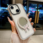 Custodia antiurto con specchio per iPhone 15