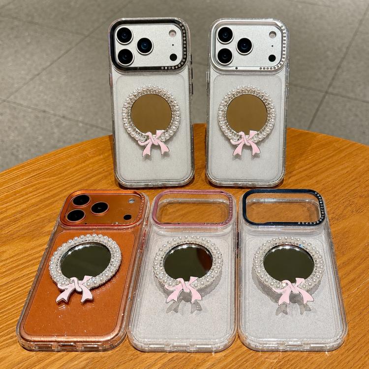Custodia antiurto con specchio per iPhone 15