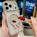 Custodia antiurto con specchio per iPhone 15
