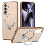 Custodia antiurto magnetica in TPU e PC con supporto girevole per Galaxy A57 e