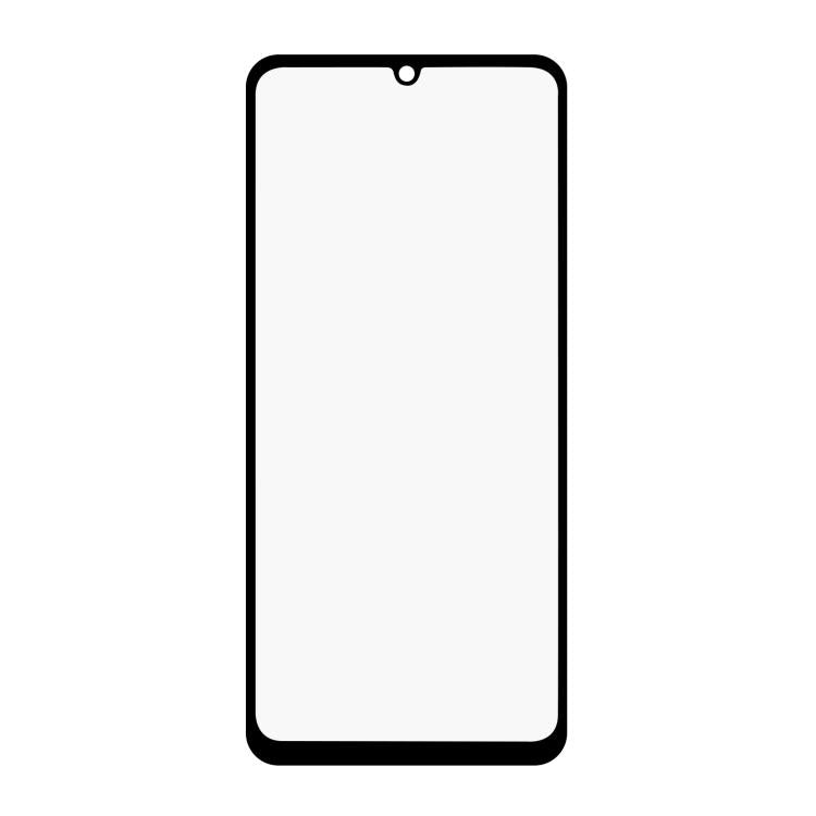 Pellicola in vetro temperato con stampa serigrafica per Galaxy A08 e modelli
