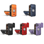 Custodia magnetica con supporto scorrevole per fotocamera iPhone