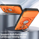Custodia magnetica con supporto scorrevole per fotocamera iPhone