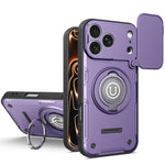 Custodia magnetica con supporto scorrevole per fotocamera iPhone