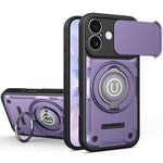 Custodia magnetica con supporto scorrevole per fotocamera iPhone