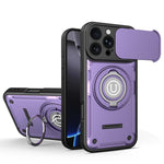 Custodia magnetica con supporto scorrevole per fotocamera iPhone