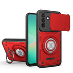 Custodia magnetica con supporto scorrevole per Galaxy A27, A26 5G, A17 5G, A55
