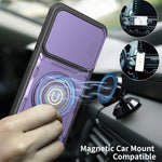 Custodia magnetica con supporto scorrevole per Galaxy A27, A26 5G, A17 5G, A55