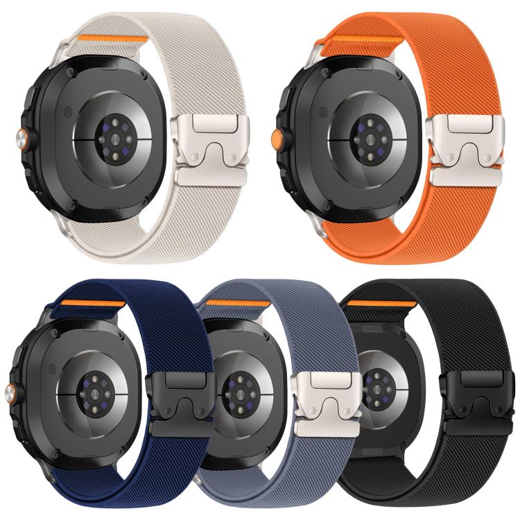 Confezione da 5 cinturini per orologio in nylon elasticizzato con fibbia a paracadute xDfind, For Galaxy Watch8 / 8 Classic