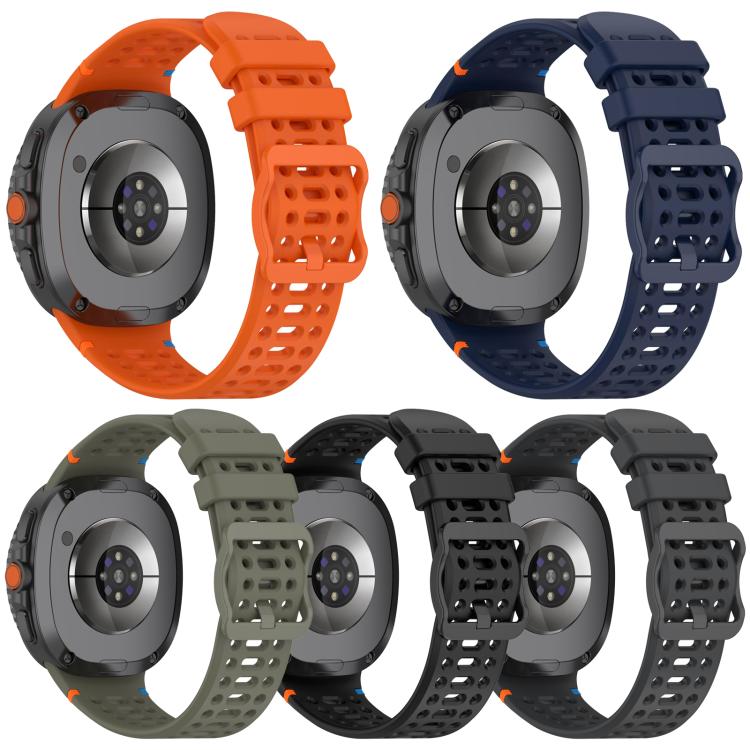 Confezione da 5 cinturini per orologio in silicone con fibbia a scala xDfind, For Galaxy Watch8 / 8 Classic