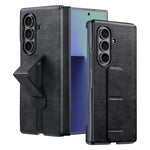 Custodia con cinturino da polso in ecopelle per Galaxy Z Fold7 5G