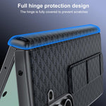 Custodia con cinturino da polso in ecopelle per Galaxy Z Fold7 5G