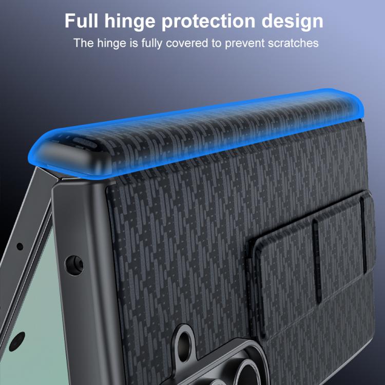 Custodia con cinturino da polso in ecopelle per Galaxy Z Fold7 5G