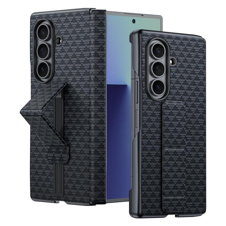 Custodia con cinturino da polso in ecopelle per Galaxy Z Fold7 5G
