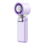 Ventilatore portatile mini pieghevole Y39 con display digitale intelligente a 199 livelli, manopola di regolazione e mini funzione di raffreddamento.