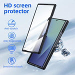 Custodia magnetica integrata con finitura opaca effetto pelle per Galaxy Z Fold7