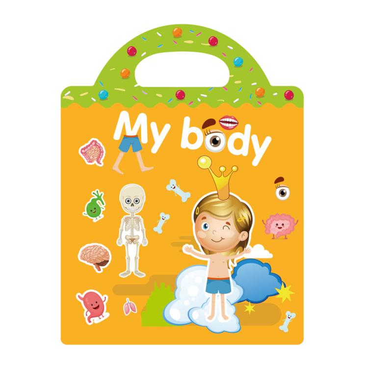 Adesivi impermeabili riutilizzabili per educazione bambini