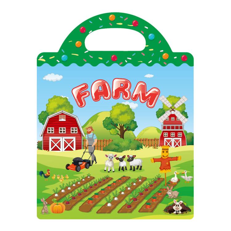 Adesivi impermeabili riutilizzabili per educazione bambini